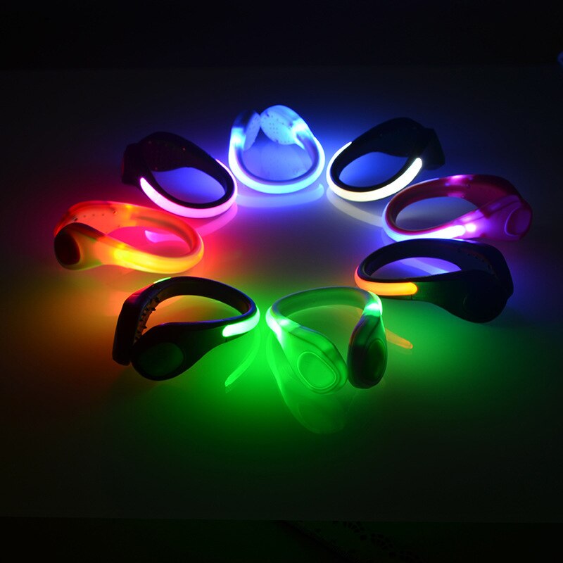 Colorful LED Shoe Clip for Night Running