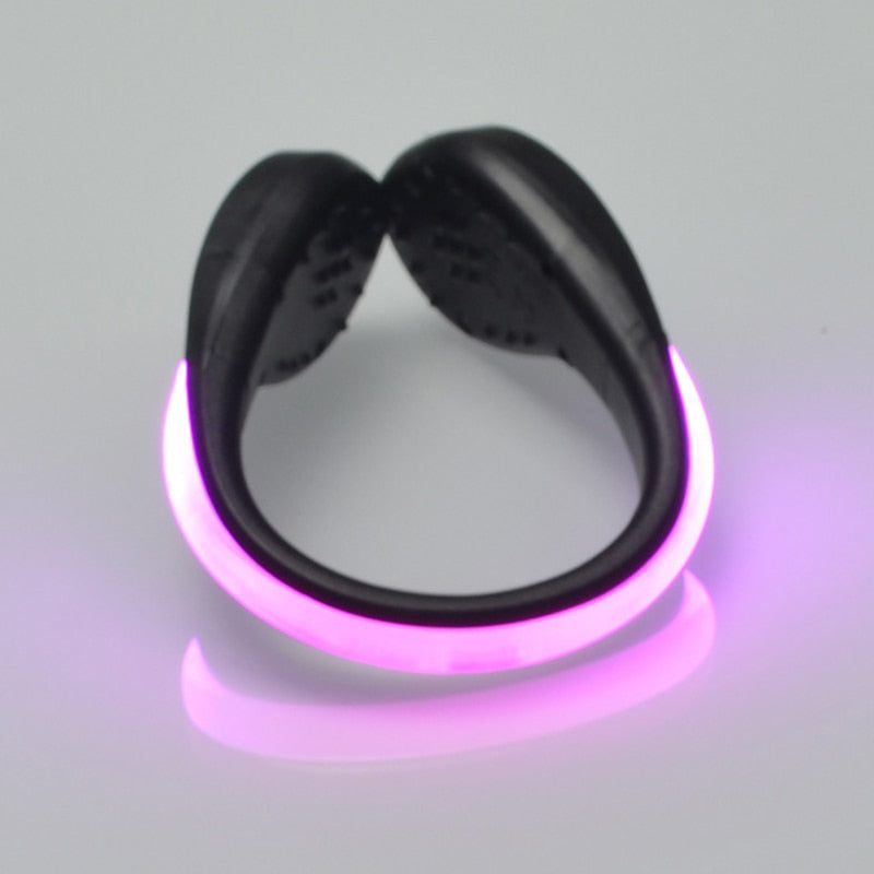 Colorful LED Shoe Clip for Night Running