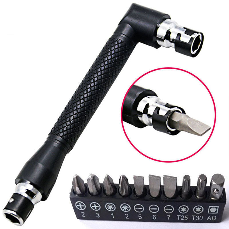 L shaped Wrench Screwdriver Bit Drill Set