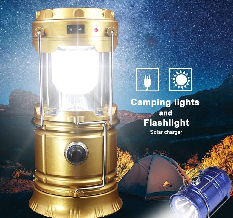 LED Solar Camping Light