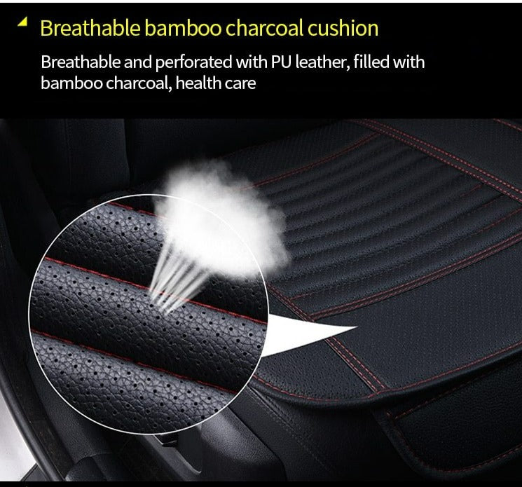 Full Leather Car Seat Cushion