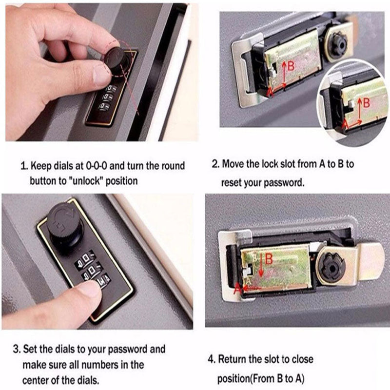 Mini Safe Box Locker