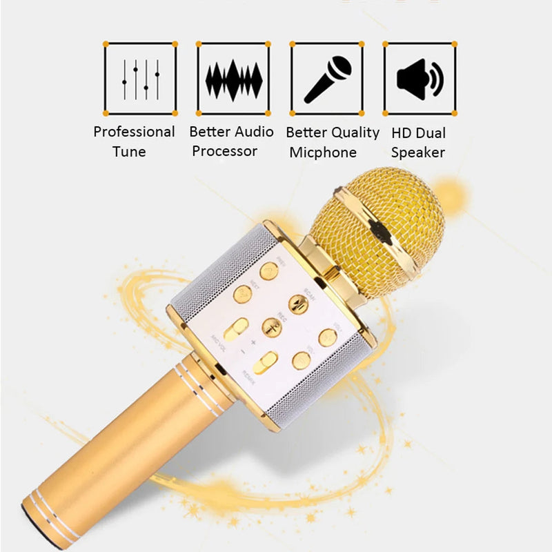 Multi-Function Bluetooth Microphone Speaker