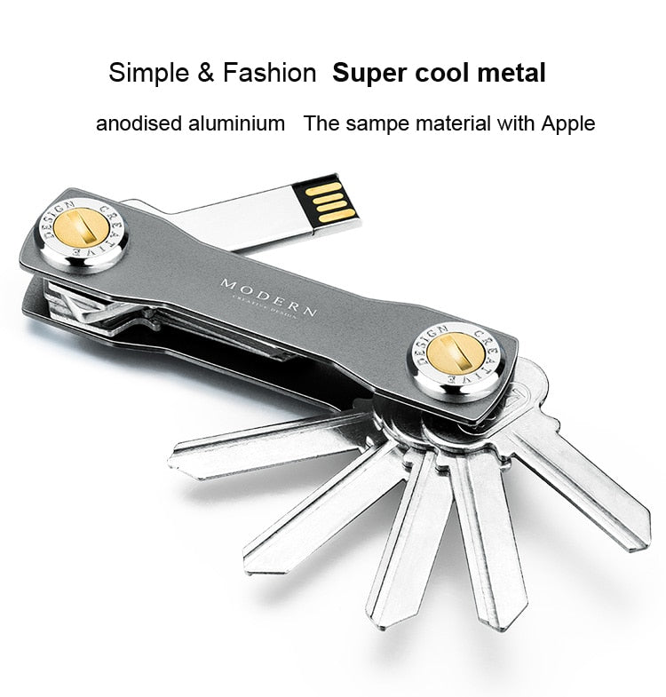 Multi-Function Metal Key Holder