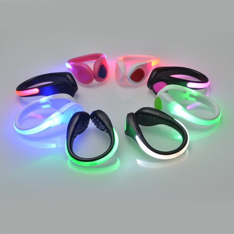 Colorful LED Shoe Clip for Night Running