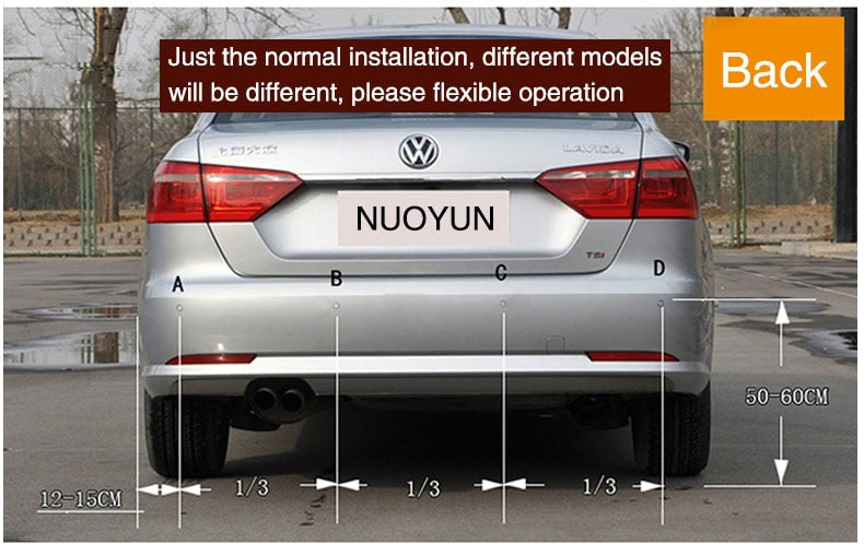 car parking sensor vehicle Distance Detection