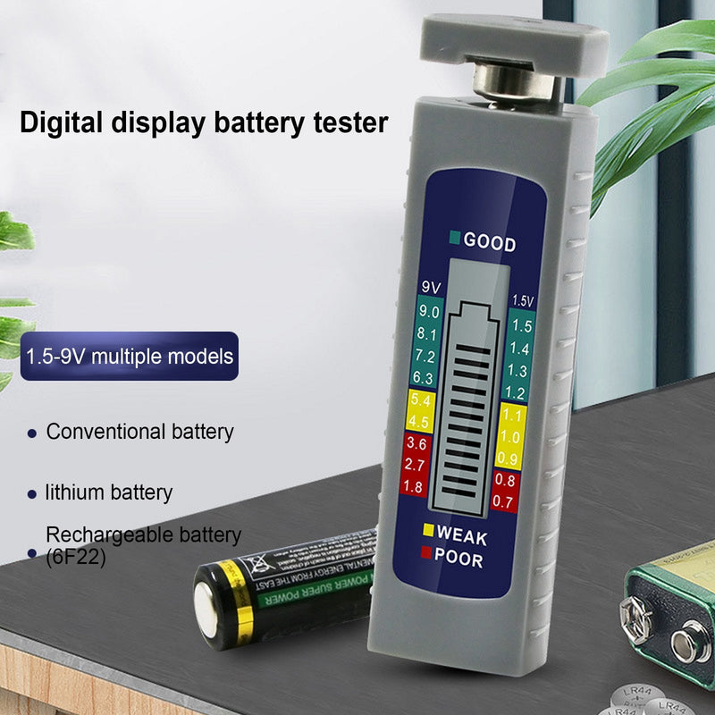 Digital Display Battery Tester