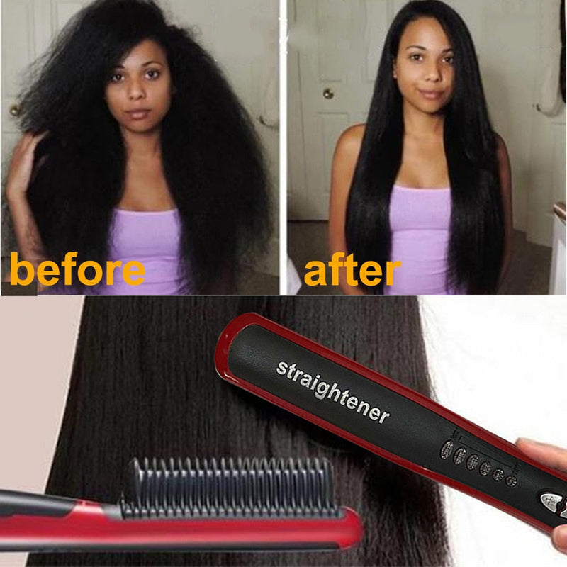 Multifunctional Hair Straightening Comb