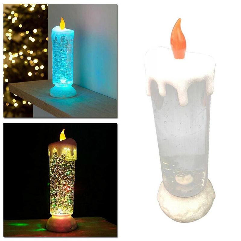 Glitter Candle Light LED