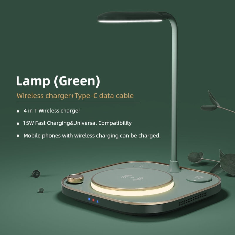 15W Quick Charger Desk Lamp
