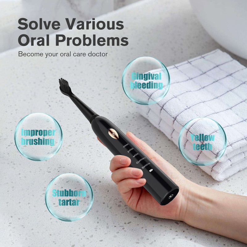 Ultrasonic Electric Rechargeable Toothbrush