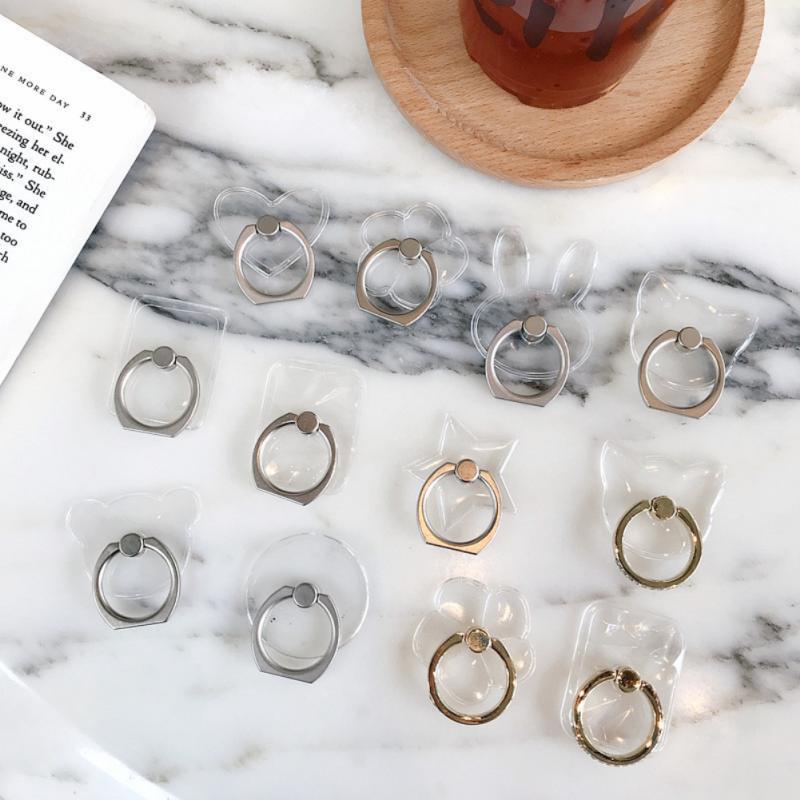 Transparent Mobile Ring Holder