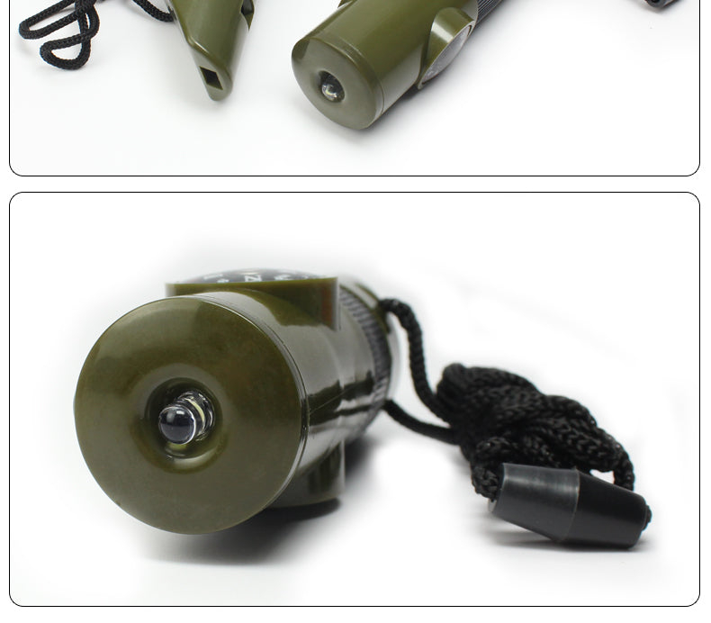 Seven-in-one Multifunctional Survival Whistle