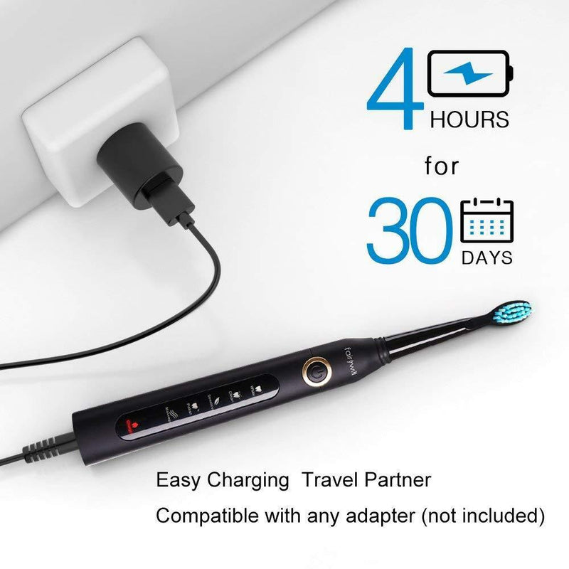 Simple Rechargeable Couple Electric Toothbrush