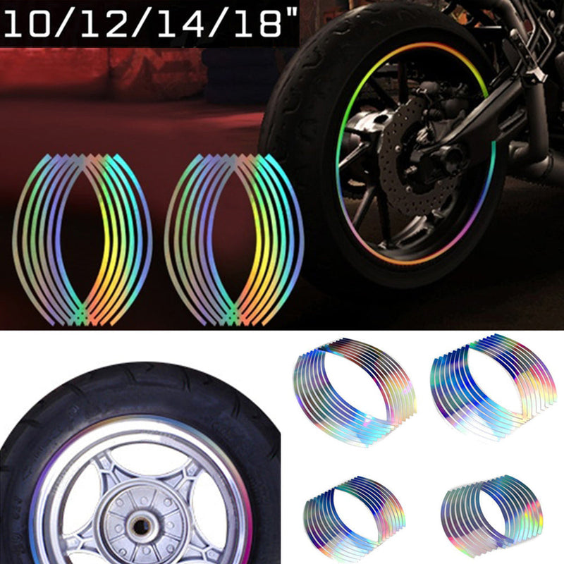 Laser Wheel Reflective Sticker