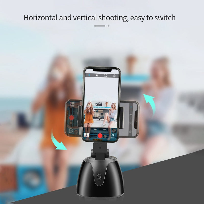 Smart Face Recognize Rotating Mobile Holder