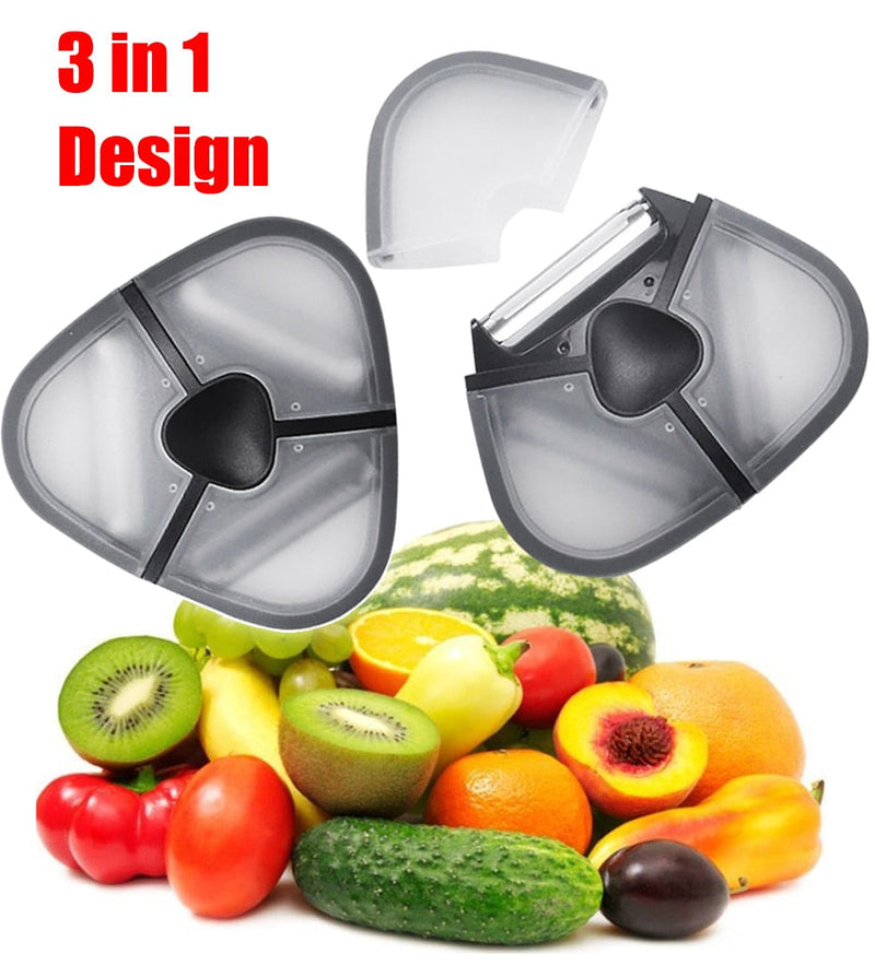 Multifunctional Three-in-one Vegetable Grater