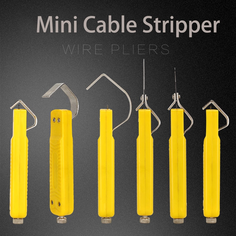 Adjustable Insulated Round Wire Stripper