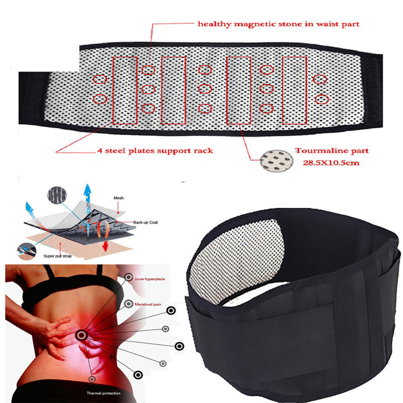 Lumbar Support Magnetic Therapy Waist Belt