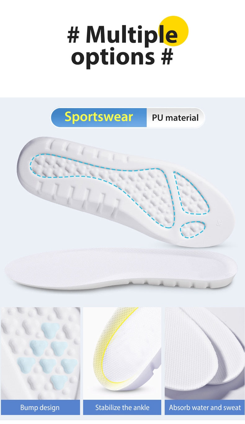 Soft Elastic Comfortable Breathable Insole