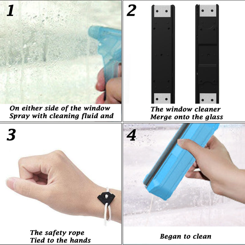 Magnetic Window Glass Cleaner