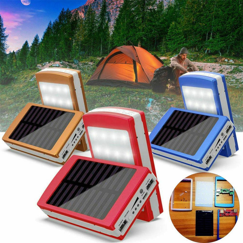 Portable Solar Power Bank Charger