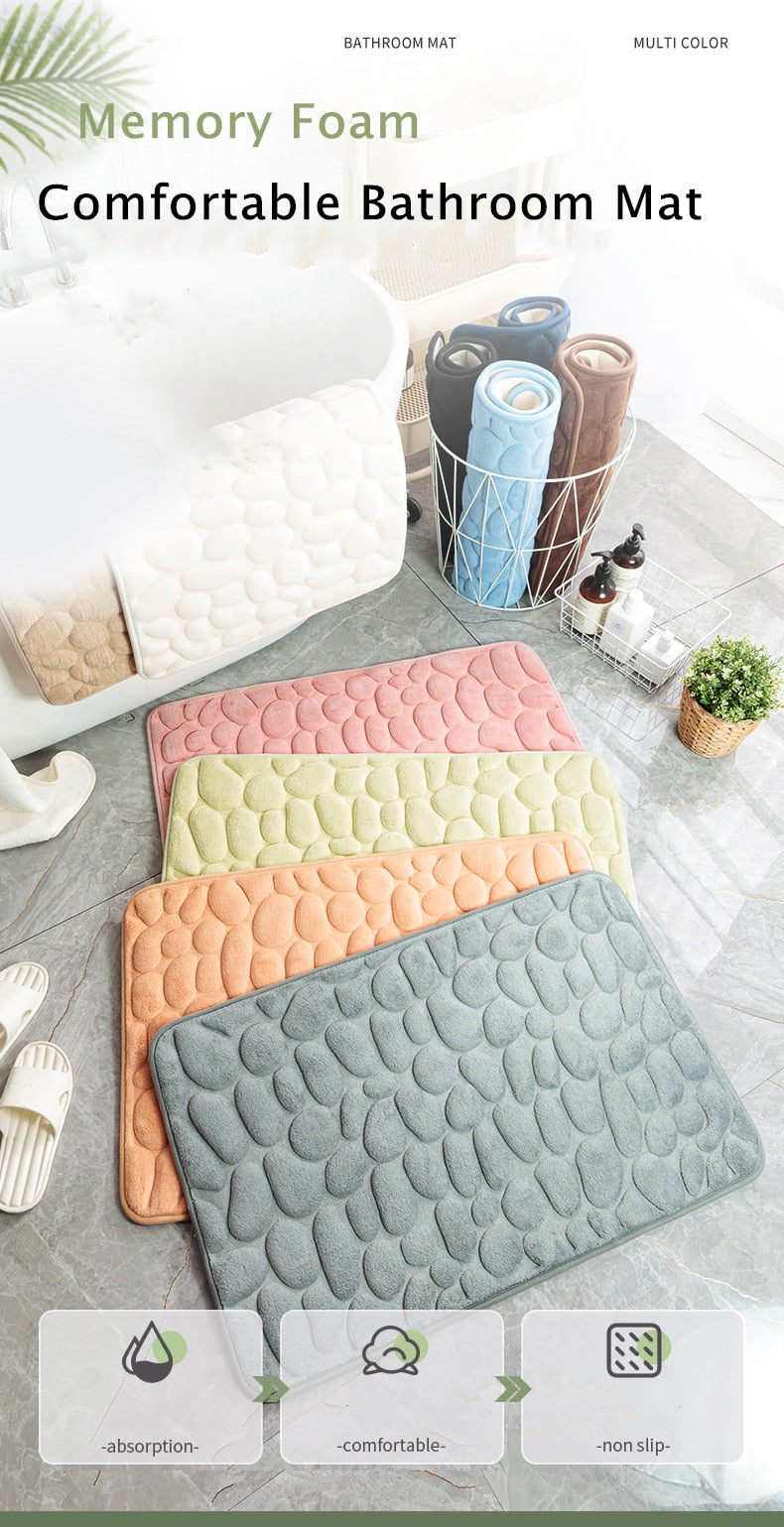 Non Slip Washable Memory Foam Mat