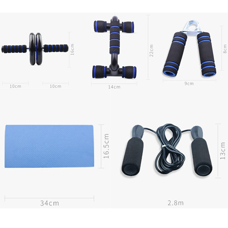 Multifunctional 6-Piece Abdominal Training Equipment