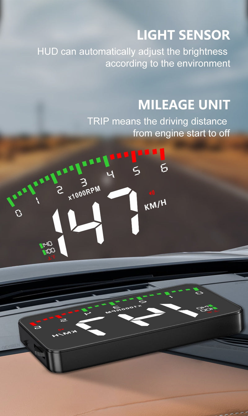 Universal Car HUD Projector