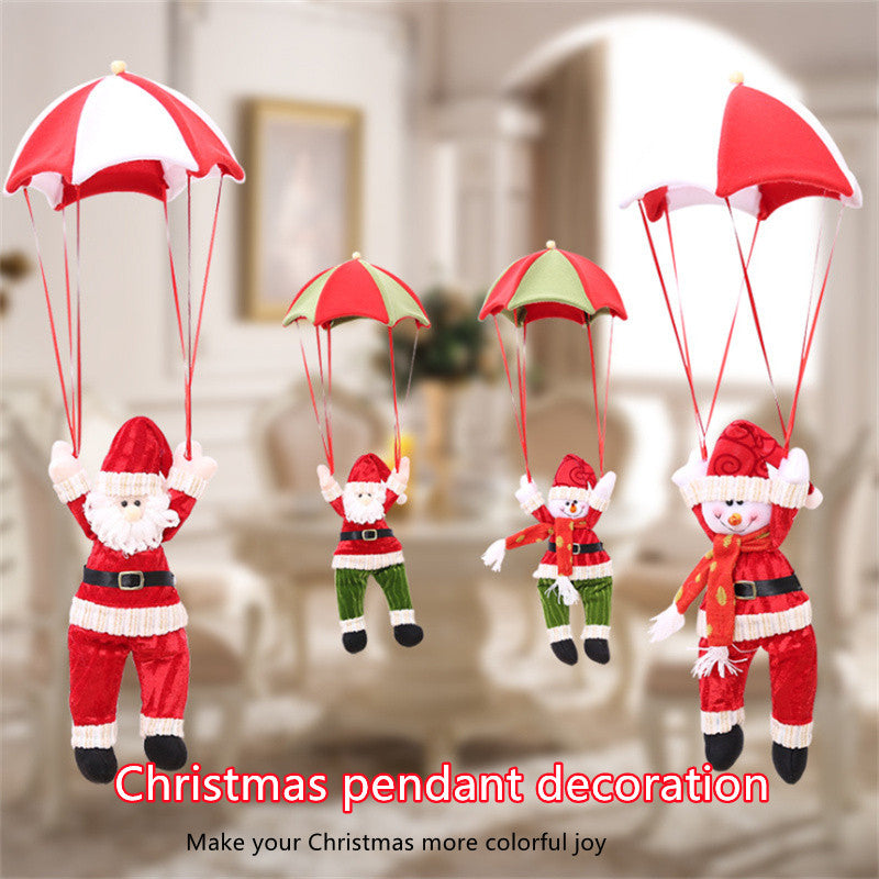 Creative Parachute Christmas Decorations