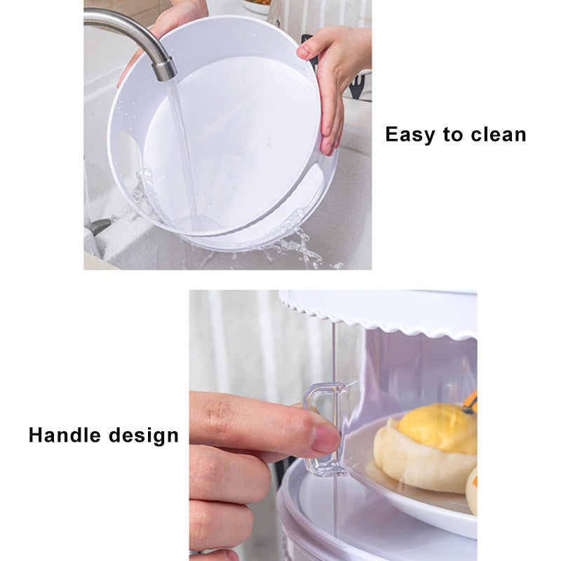 Transparent Food Insulation Cover