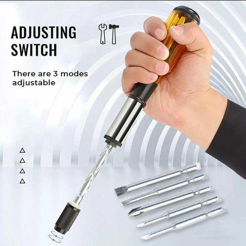 Push Pull Ratchet Screwdriver Set