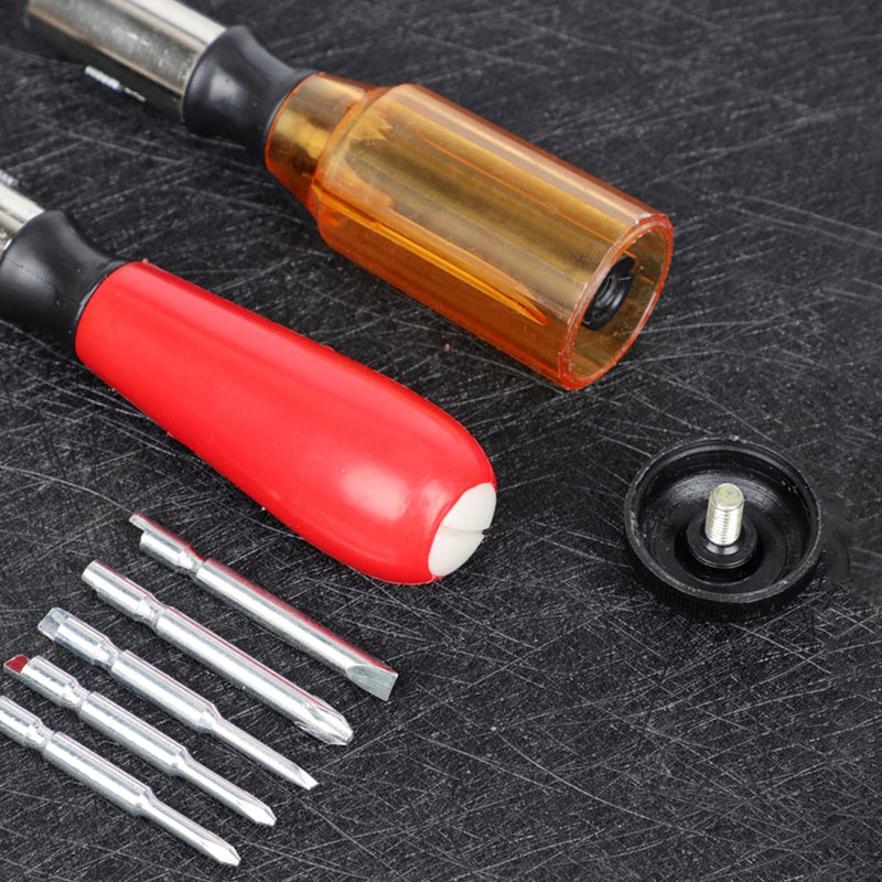 Push Pull Ratchet Screwdriver Set