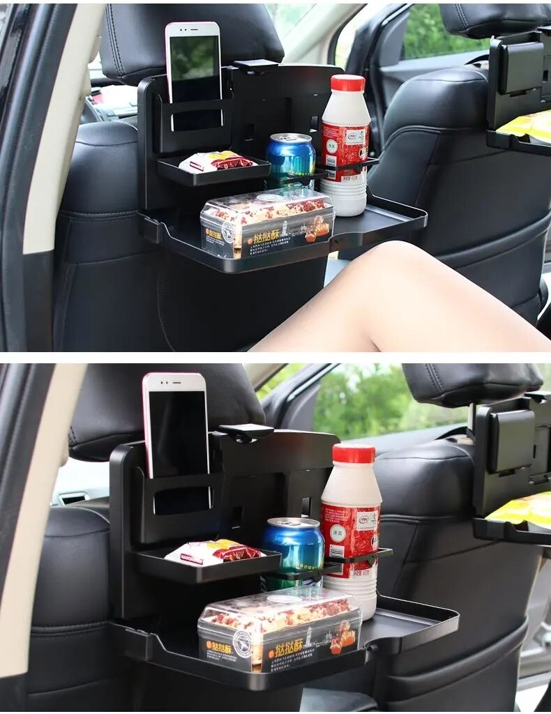 Car Rear Seat Folding Tray