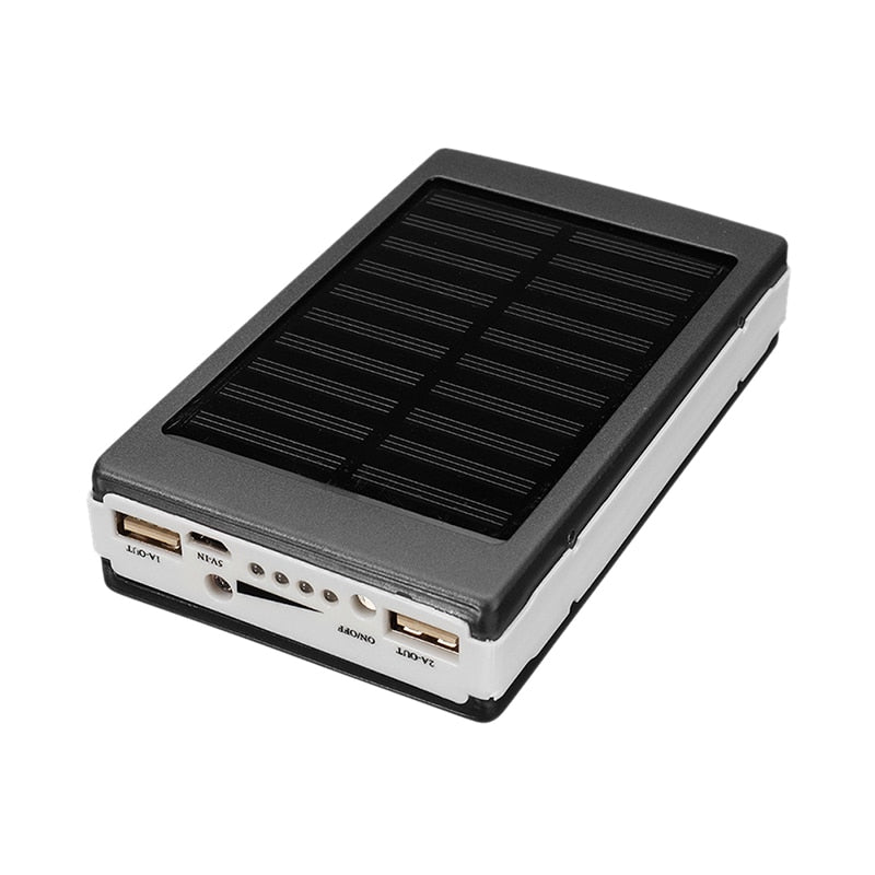 Portable Solar Power Bank Charger