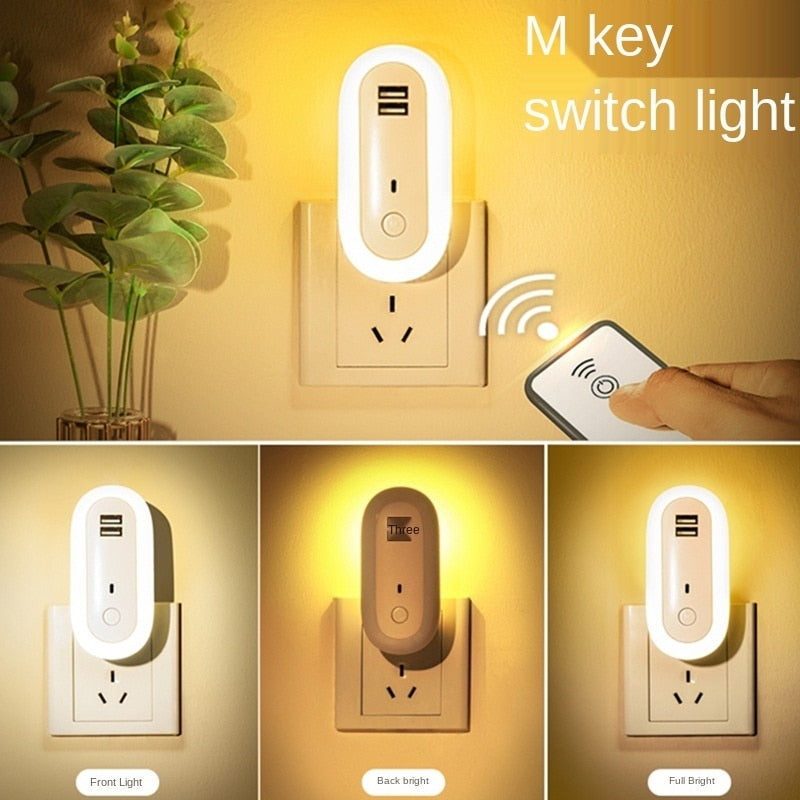 Remote Control Wall Lamp Socket