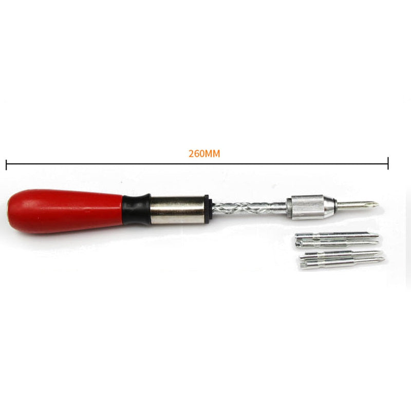 Push Pull Ratchet Screwdriver Set