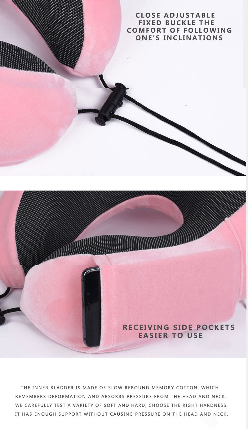 Memory Foam Travel Pillow