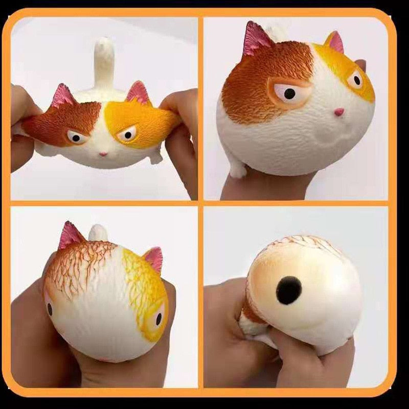 Cute Cat Squeeze Toy