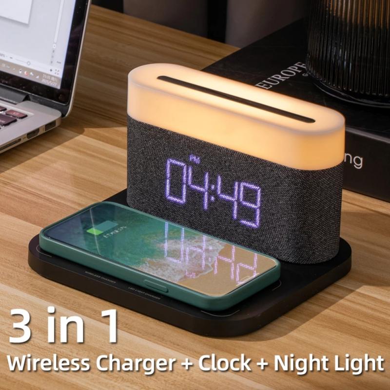 Magnetic Wireless Charger Night Lamp