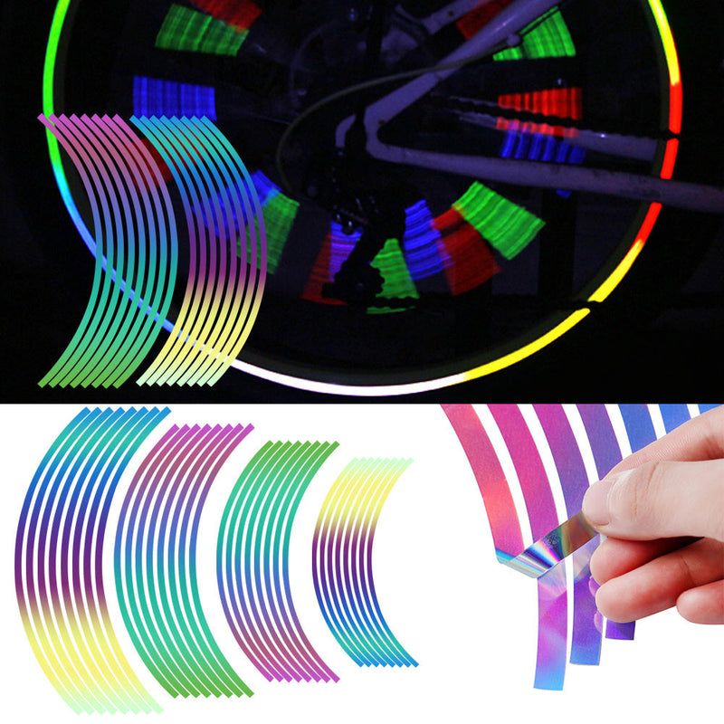 Laser Wheel Reflective Sticker