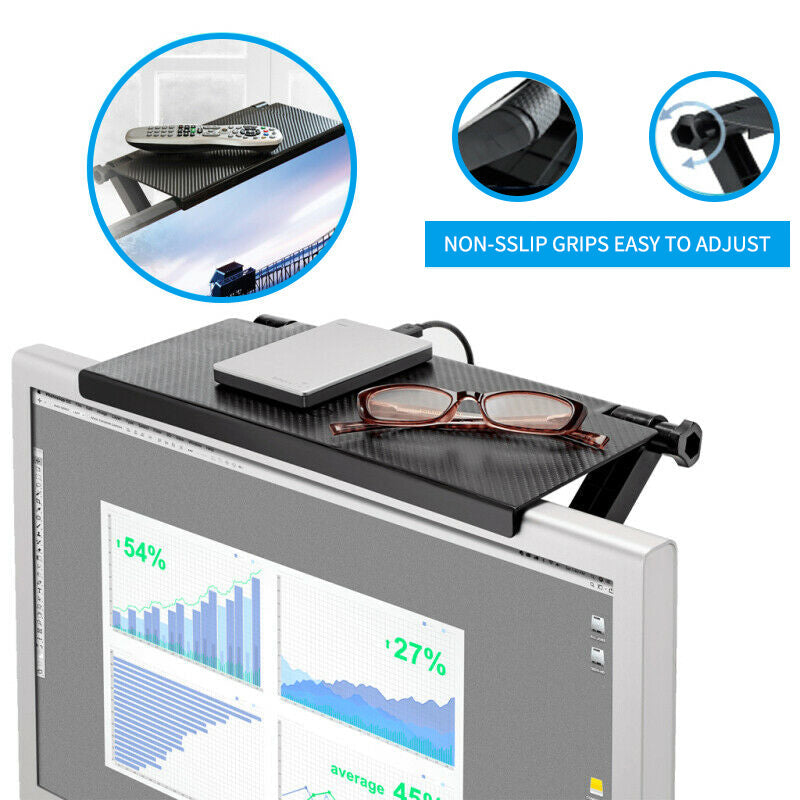 Punch Free Adjustable Screen Top Shelf