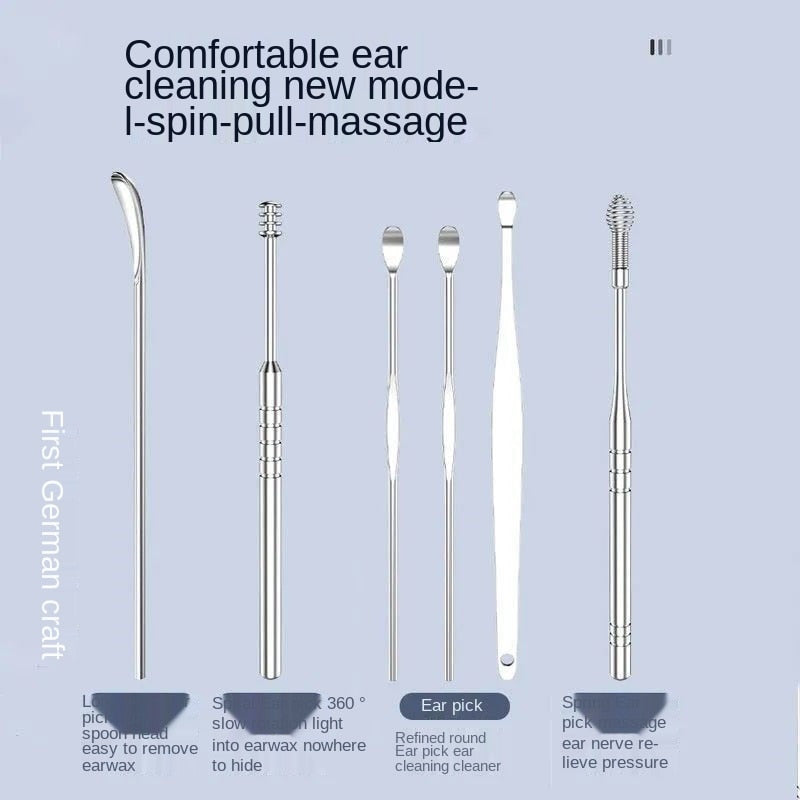 6-Piece Adult Ear Picking Tool Set - 50% Off Only Today