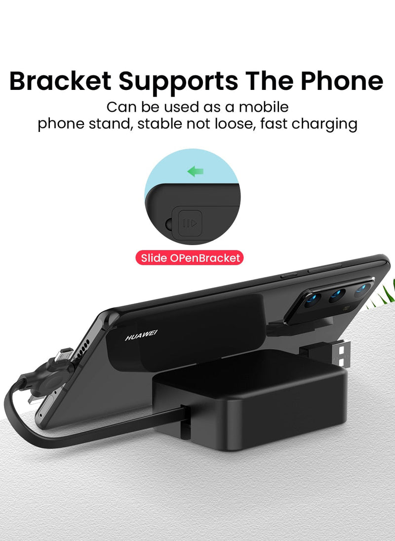 Portable USB 3 in 1 Data Cable