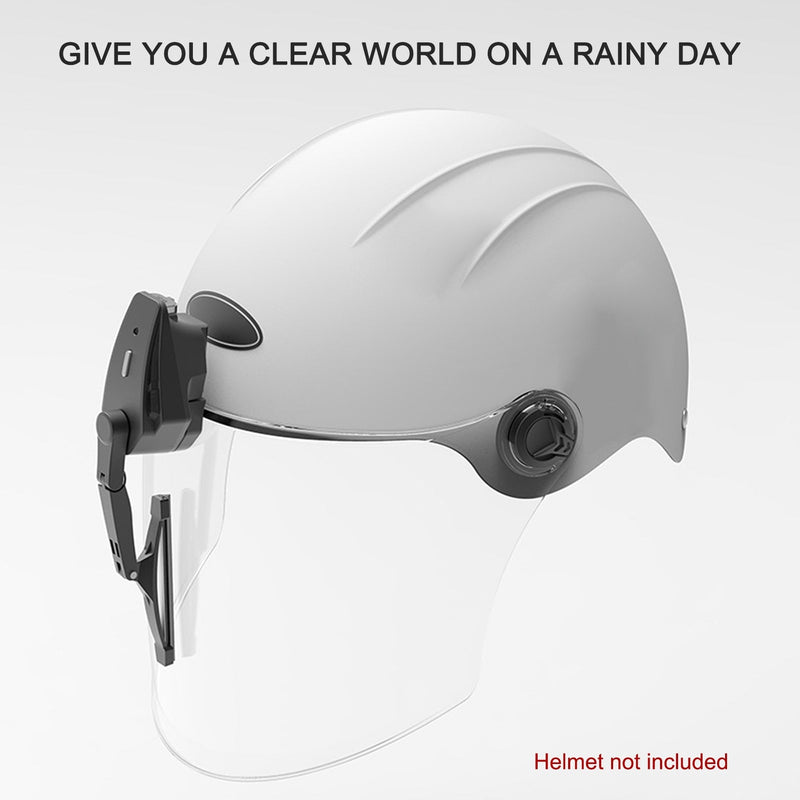 USB Electric Helmet Wiper