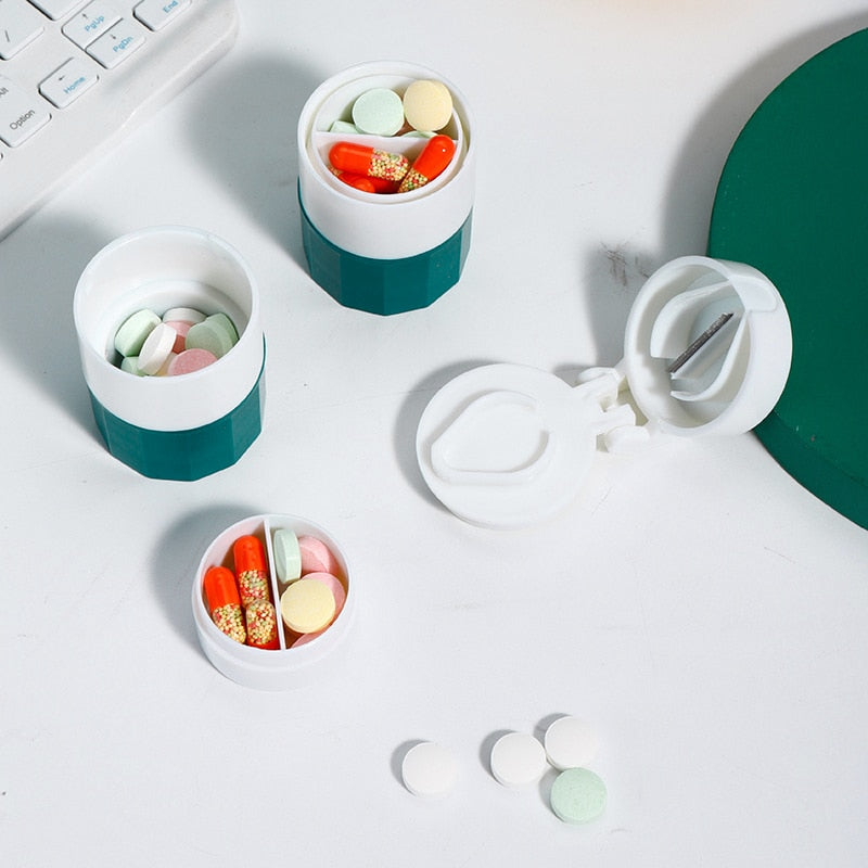 Easy Pill Cutter & Storage