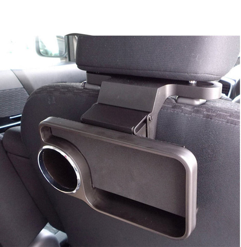 Car Storage Box With Foldable Backrest