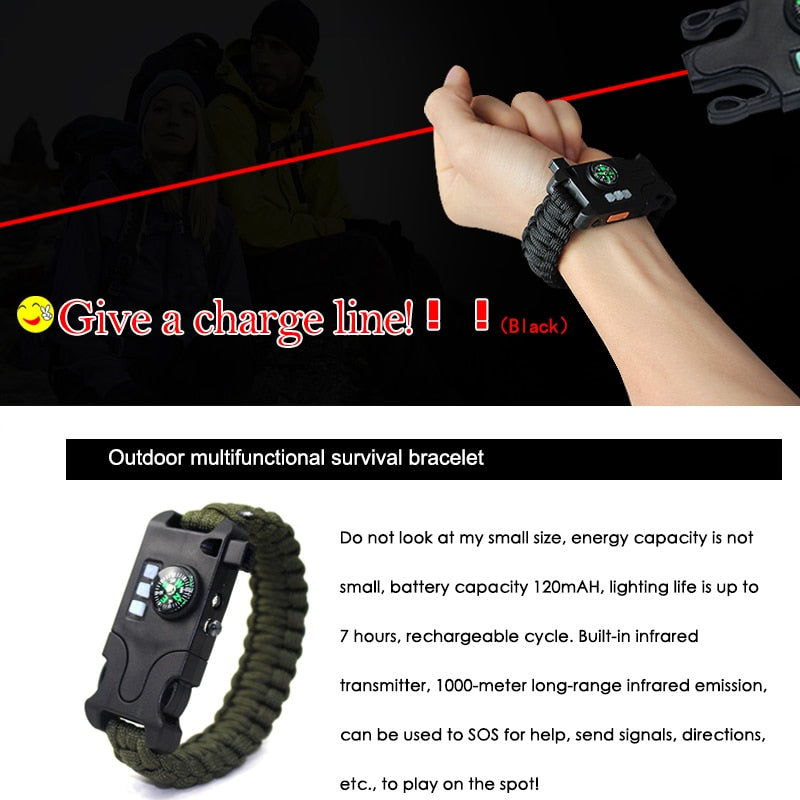 Multifunctional Survival Bracelet