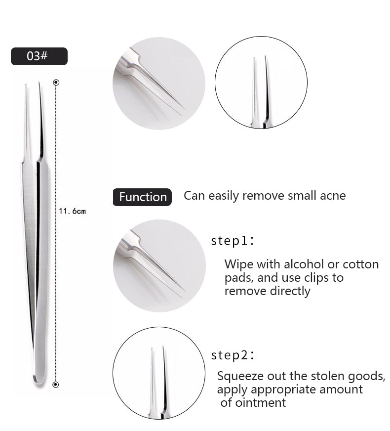 Professional Blackhead Removal Tool Kit