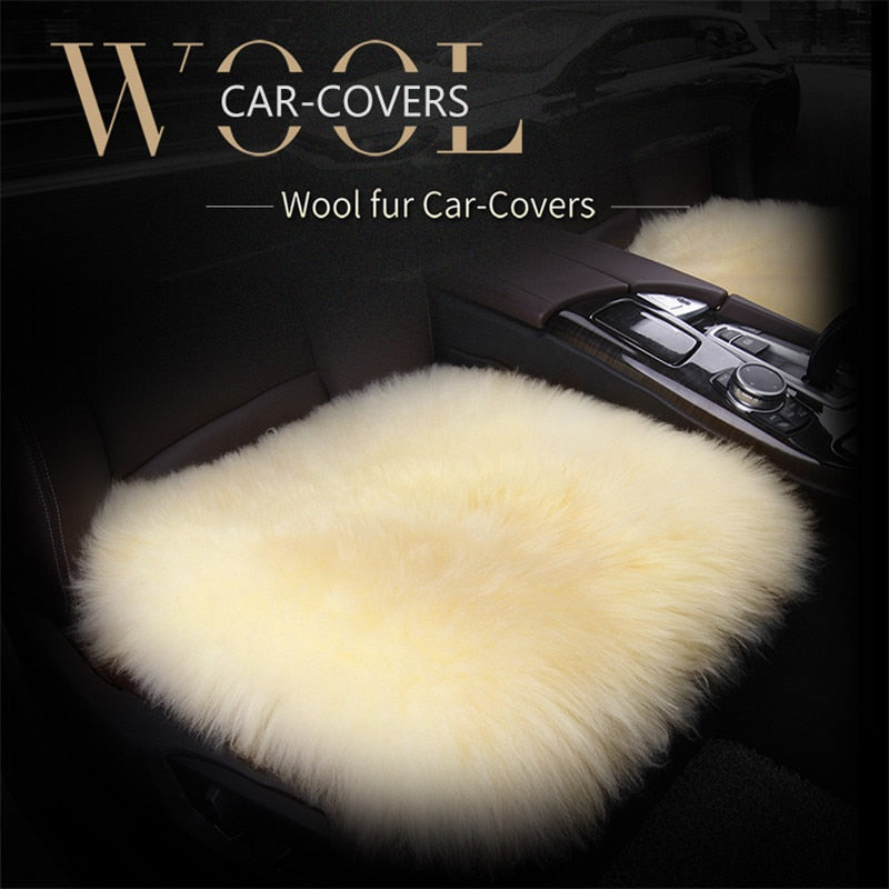 Faux Fur Warm Car Seat